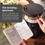 Precision Coffee Grinder with Built-in Scale – Onyx Black