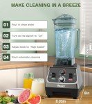 Personal Blender with 2 Cups and Lids