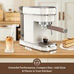 Laekerrt 20 Bar Espresso Machine with Milk Frother