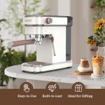 Laekerrt 20 Bar Espresso Machine with Milk Frother