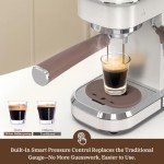 Laekerrt 20 Bar Espresso Machine with Milk Frother