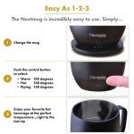 Nextmug - Self-Heating Temperature Control Coffee Mug