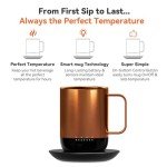Smart Temperature-Controlled Self-Heating Coffee Mug