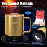 Smart Heated Coffee Mug with App Control - 14 oz