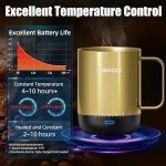 Smart Heated Coffee Mug with App Control - 14 oz