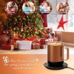Smart Temperature-Controlled Self-Heating Coffee Mug