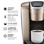 Keurig K-Elite Single Serve Coffee Maker - Gold