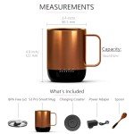 Smart Temperature-Controlled Self-Heating Coffee Mug