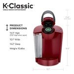 Keurig K55 Single Serve Coffee Maker - Rhubarb