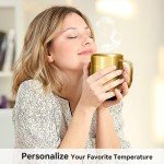 Smart Heated Coffee Mug with App Control - 14 oz