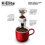 Keurig K-Elite Single Serve Coffee Maker - Gold