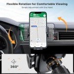 Miracase Car Phone Holder with Metal Clip