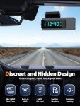 Dual 2K Front and Rear Dash Cam with WiFi