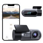 ARIFAYZ 1080P Mini Dash Cam with WiFi & Night Vision