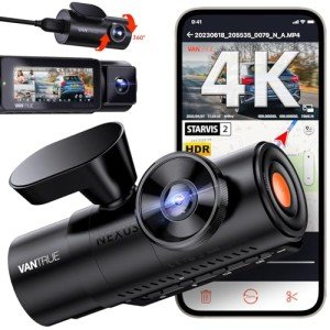 Vantrue N4 Pro 3-Channel 4K WiFi Dash Cam