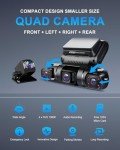 4-Channel FHD 1080P Dash Cam with GPS