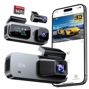 Anyski 3 Channel 5GHz WiFi Dash Cam Bundle