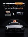 ARIFAYZ 1080P Mini Dash Cam with WiFi & Night Vision