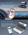 4-Channel FHD 1080P Dash Cam with GPS