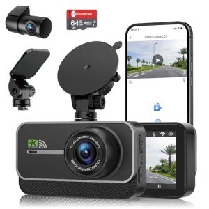 Wildlife Camera 2.7K, 58MP, Dual Dashcam