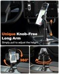 Universal Car Cup Phone Holder with Long Arm