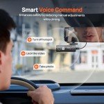 70mai Smart Dash Cam with WiFi and Night Vision