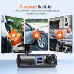 70mai Smart Dash Cam with WiFi and Night Vision