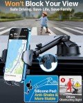 2024 Heavy-Duty Car Phone Mount for Dashboard