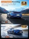 Affver 4K Dual Dash Cam with 5G WiFi