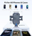 VICSEED Universal Phone Holder for Car Windshield