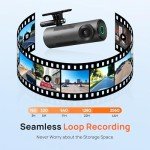 70mai Smart Dash Cam with WiFi and Night Vision
