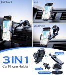 VICSEED Universal Phone Holder for Car Windshield