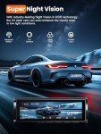 Affver 4K Dual Dash Cam with 5G WiFi