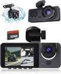 4K Dash Cam with Front and Rear Cameras