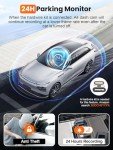 Affver 4K Dual Dash Cam with 5G WiFi