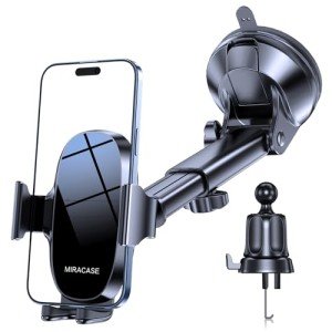 Miracase 2-in-1 Car Phone Holder Mount