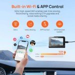 70mai 4K Dual Dash Cam with Night Vision