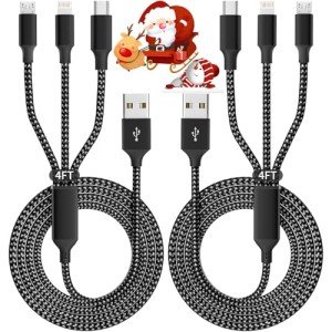 3-in-1 Multi Charging Cable for iPhone & More