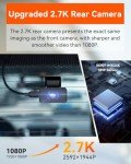Vantrue E2 Dual Dash Cam with Voice Control