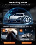 WOLFBOX i07 3-Channel Dashcam with WiFi and GPS
