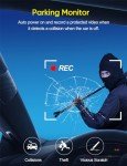360° Dashcam for Front, Rear, and Inside