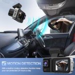 4K Dash Cam with Night Vision & 64GB Card