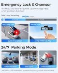 AZDOME M550 3-Channel Dash Cam with WiFi