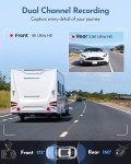 DELLFY 4K Dual Dash Cam with Night Vision