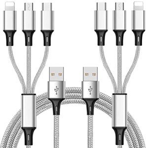 ONLYTANG 3-in-1 Multi Charging Cable (2-Pack)