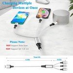 ONLYTANG 3-in-1 Multi Charging Cable (2-Pack)