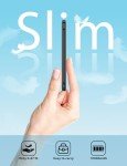 Slim 10,000mAh Portable Charger with Built-in Cables