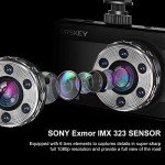ORSKEY 1080P Full HD Dual Lens Dash Cam
