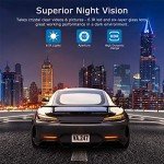 ORSKEY 1080P Full HD Dual Lens Dash Cam