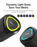 Portable Bluetooth Speaker with HD Sound & Lights